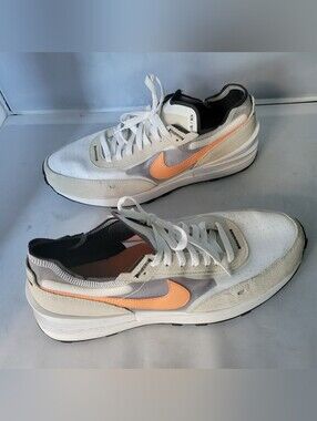 Nike Waffle One White Orange Trace Men's US13 DA7995-103